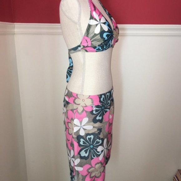 LAST CHANCE!  Nautica Blue Floral Short ONLY - Picture 4 of 10